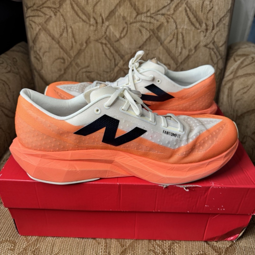 New Balance FuelCell Rebel v4 Hot Mango Size 13 D MFCXCO4‎ Excellent - Picture 2 of 10